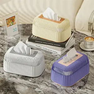 Striped Tissue Box