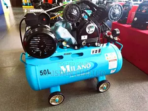 Double Piston Petrol Air Compressor (Milano 50l)