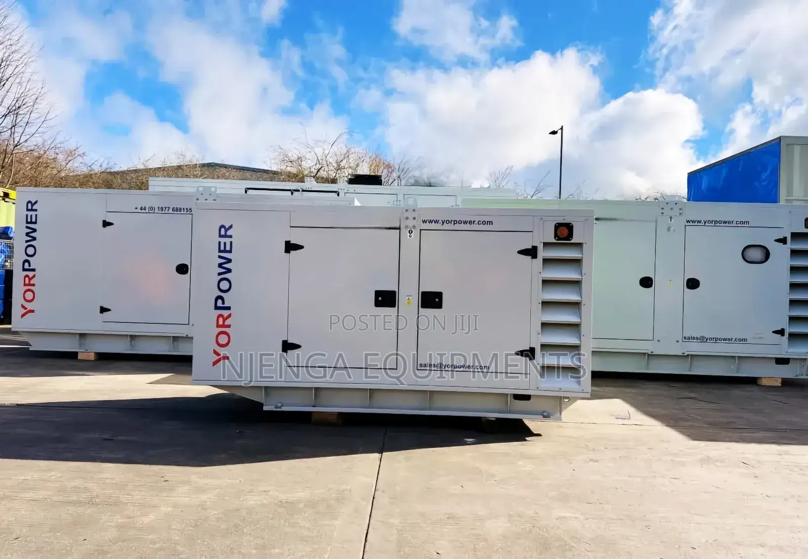 60kva Silent Perkins Generator Yo Power
