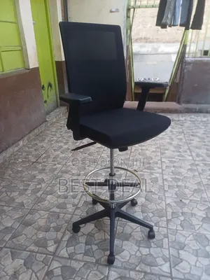 Cashier Chair / Draughtsman Chair With Adjustable Height