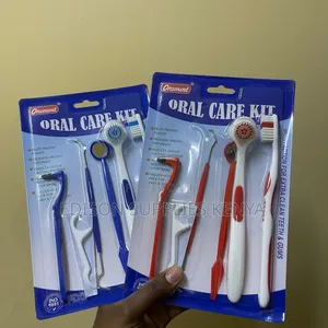8pcs Dental Set Oral Hygiene Care Kit Orthodontic Toothbrush Set