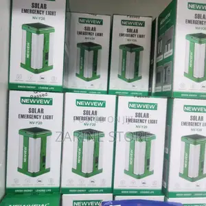 Newview Solar Emergency Light Which Is Also Rechargeable