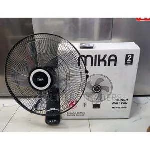 Wall Fan 18 Inches With Remote,Mika