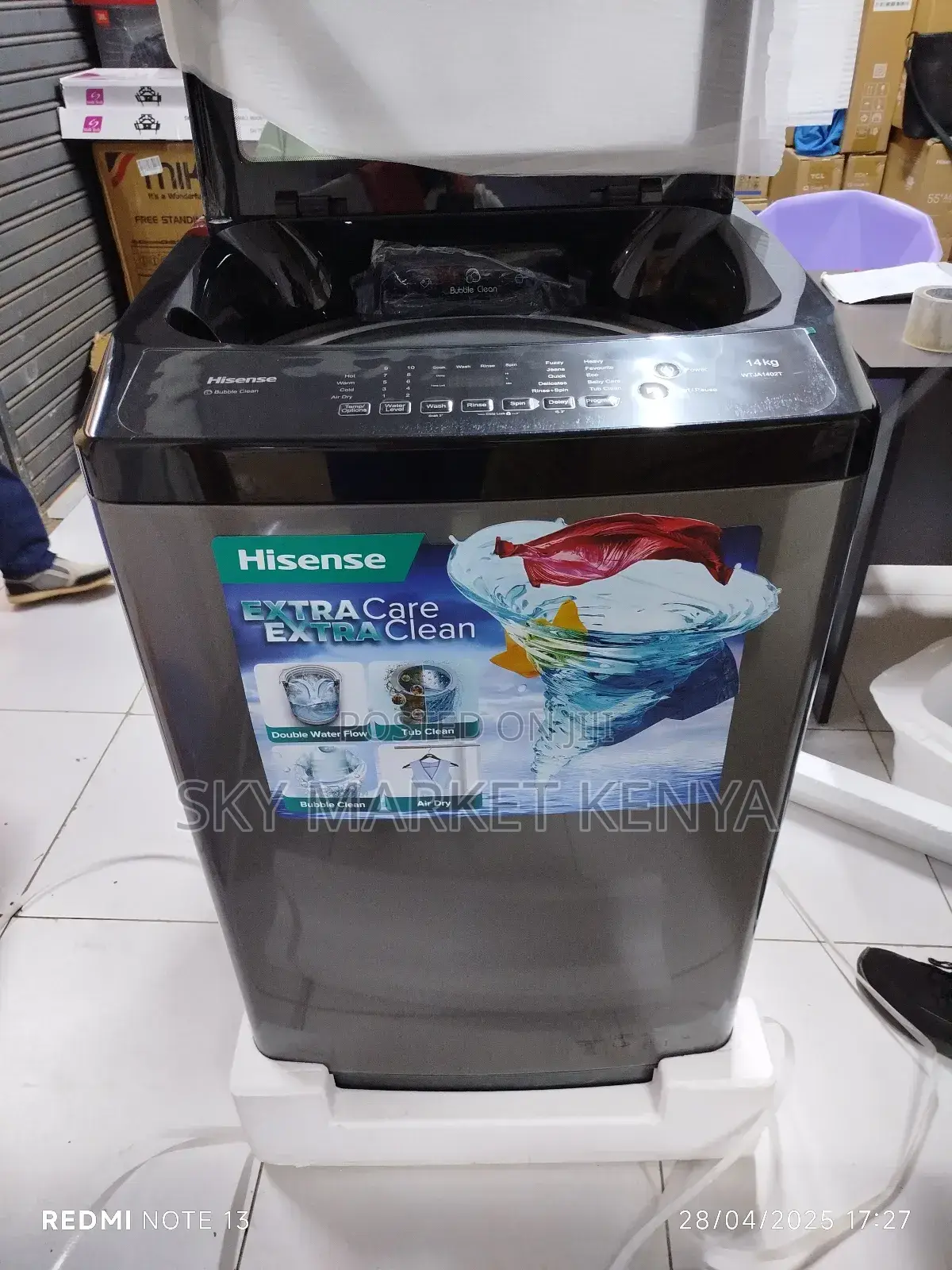 Hisense 14 Kg Wtja1402t Top Load Full Automatic