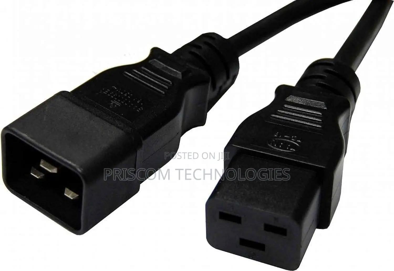 Back to Back Power Cable for Monitor - Desktop Pc