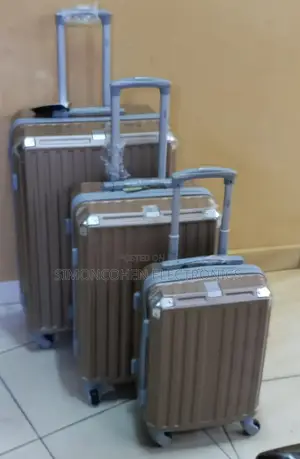 3 in 1 Luxurious Fibre Suitcase (Size 4)