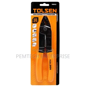 Tolsen 38052 Multi-Function Wire Stripper 215mm