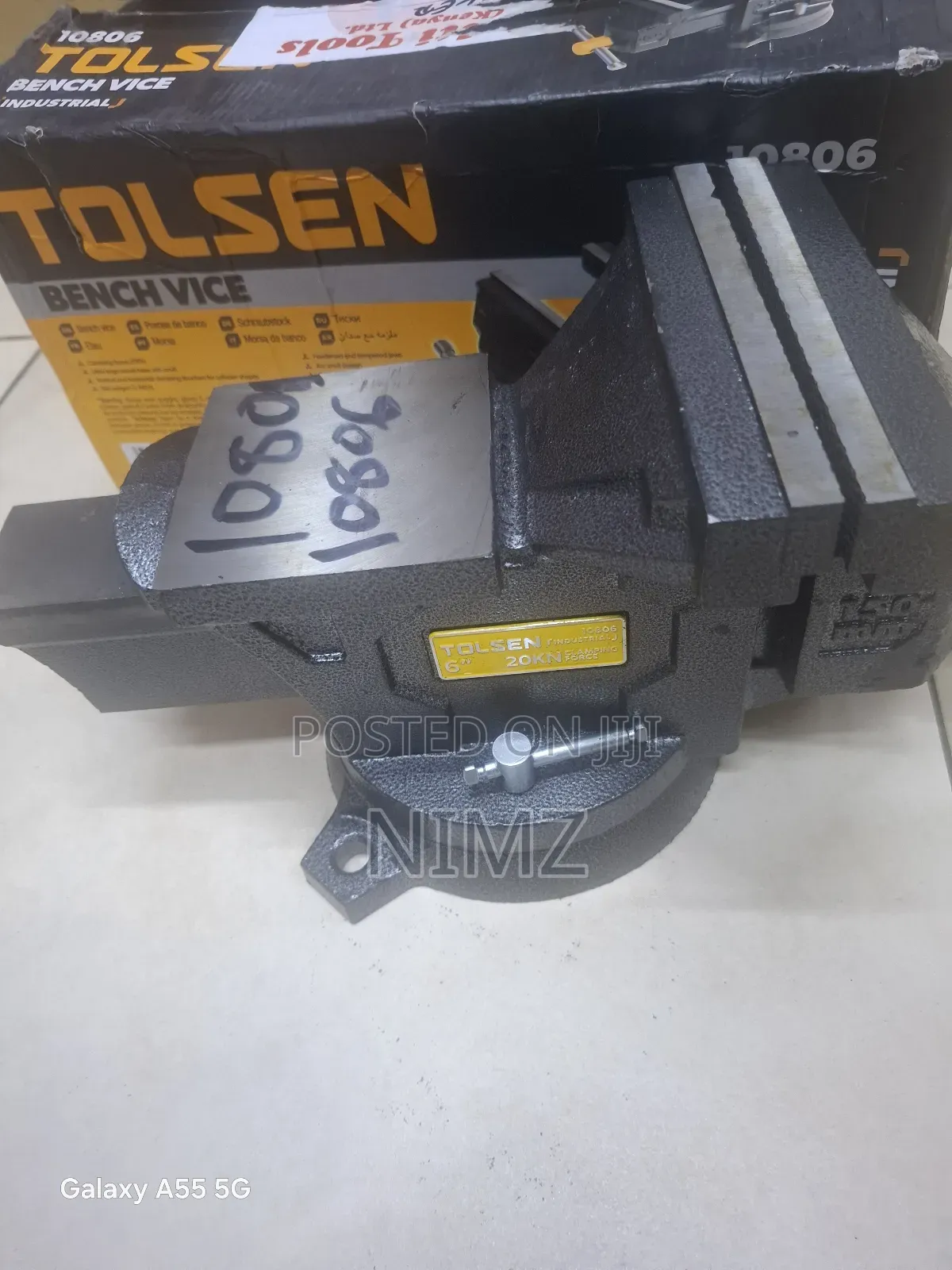 Bench Vice 6" Tolsen