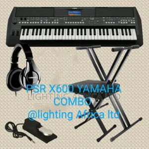 Yamaha PSR X600 Keyboard + Free Stand, Headphones Peddle