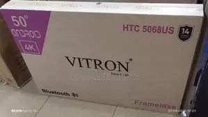 Vitron 50 Inch Android Frameless Tv