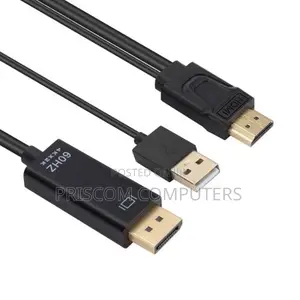 Hd Hdmi Male To Displayport Male Adapter Cable