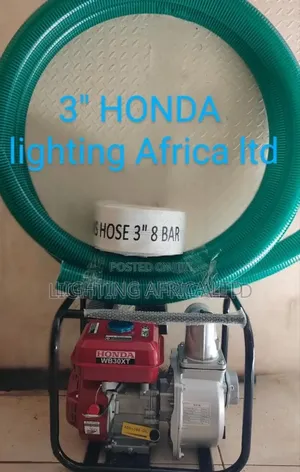 Honda 3" Water Pump + 3 Meters Suction Pipe + 50m Delivery Pipe