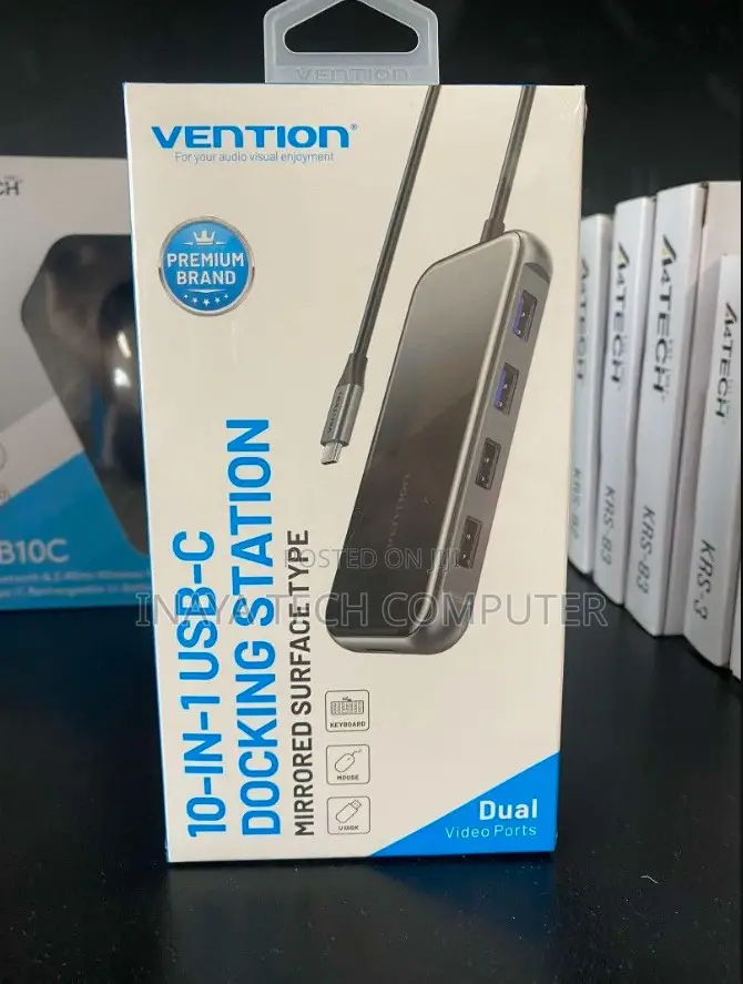 Vention Usb C Multi-Function 10 in 1 Docking Station-TFGHB