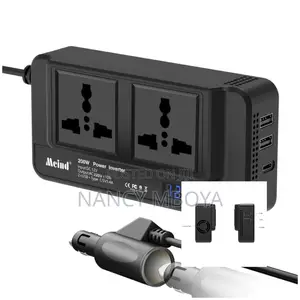 Type C Car Inverter 200w Dc to Ac.2ac