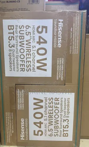 540 Watts Hisense System Hs 5100