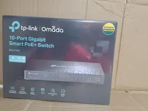 Tp-Link 8-Port Gigabit Smart Poe+ Switch With 2 SFP Slots