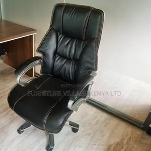Office Chair:Boss-Style Leather Executive Computer Chair