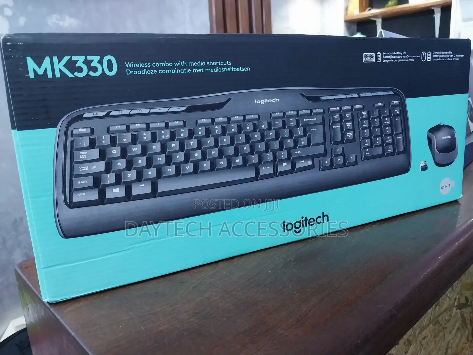 Logitech Wireless Keyboard Mouse Mk330
