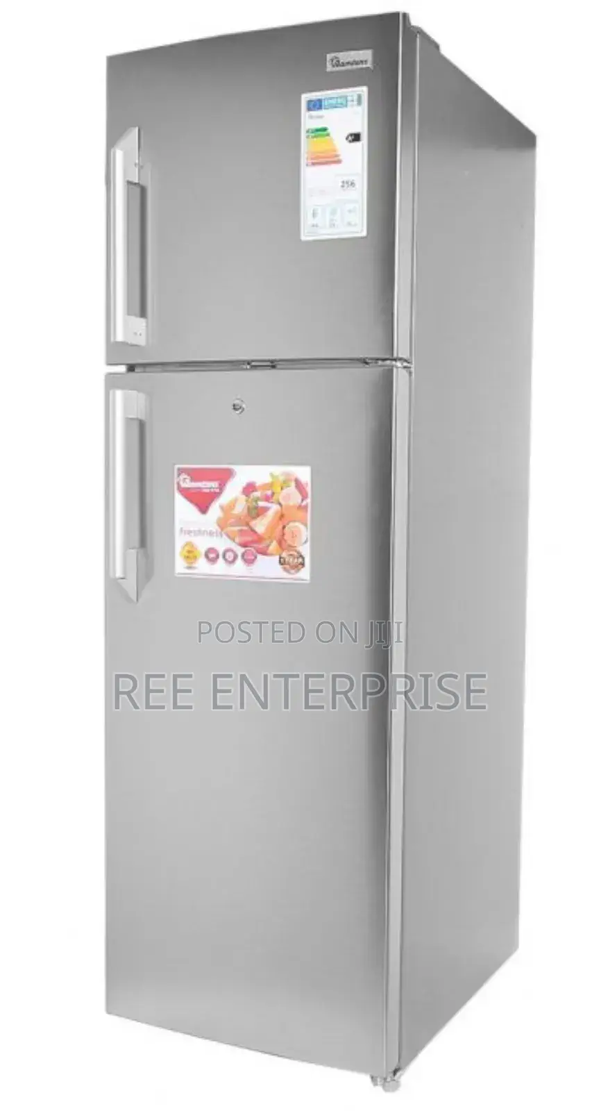 Roch RFR-400-Db-B 327l Bottom Freezer