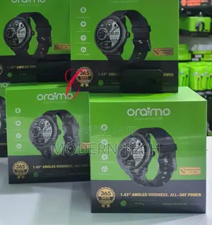 Oraimo Watch 5r 1.43” Amoled Ip68 Smart Watch