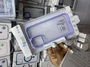 Casefreak iPhone 11 Pro Newskin Cameraring Clear Case Purple