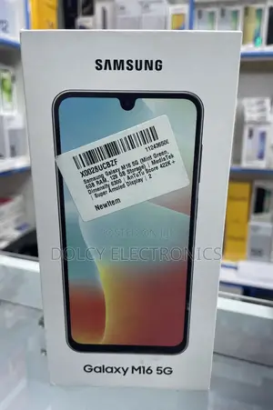 New Samsung Galaxy M16 128 GB Black