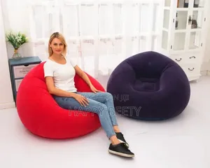 Large Lazy Inflatable Beanbag With Free Manual Pump