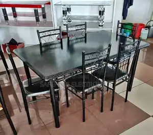 Dinning Executive 6 Sitter Glass Dining Table