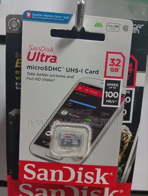 Sandisk Ultra Micro Sd/Micro SDXC Card Up to 100mb/S 32gb