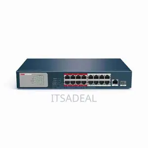 Hikvision Ds-3e0318p-E 16 Port Unmanaged Poe Switch