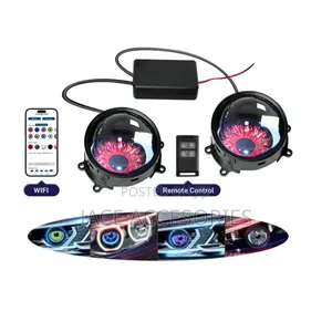 Blinking Devil Eye Fog Lens Wifi 23 Modes