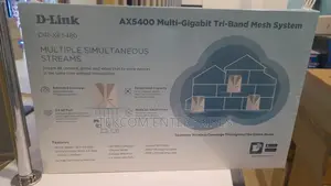 D-Link Dir-Xe5480 Ax5400 Wi-Fi6e Tri-Band Mesh Router