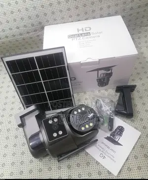 Advanced Quality Dual Lens Sd320 4g PTZ Solar Camera
