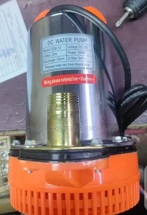Dc Submersible Water Pump 20mtrs 300w 12v