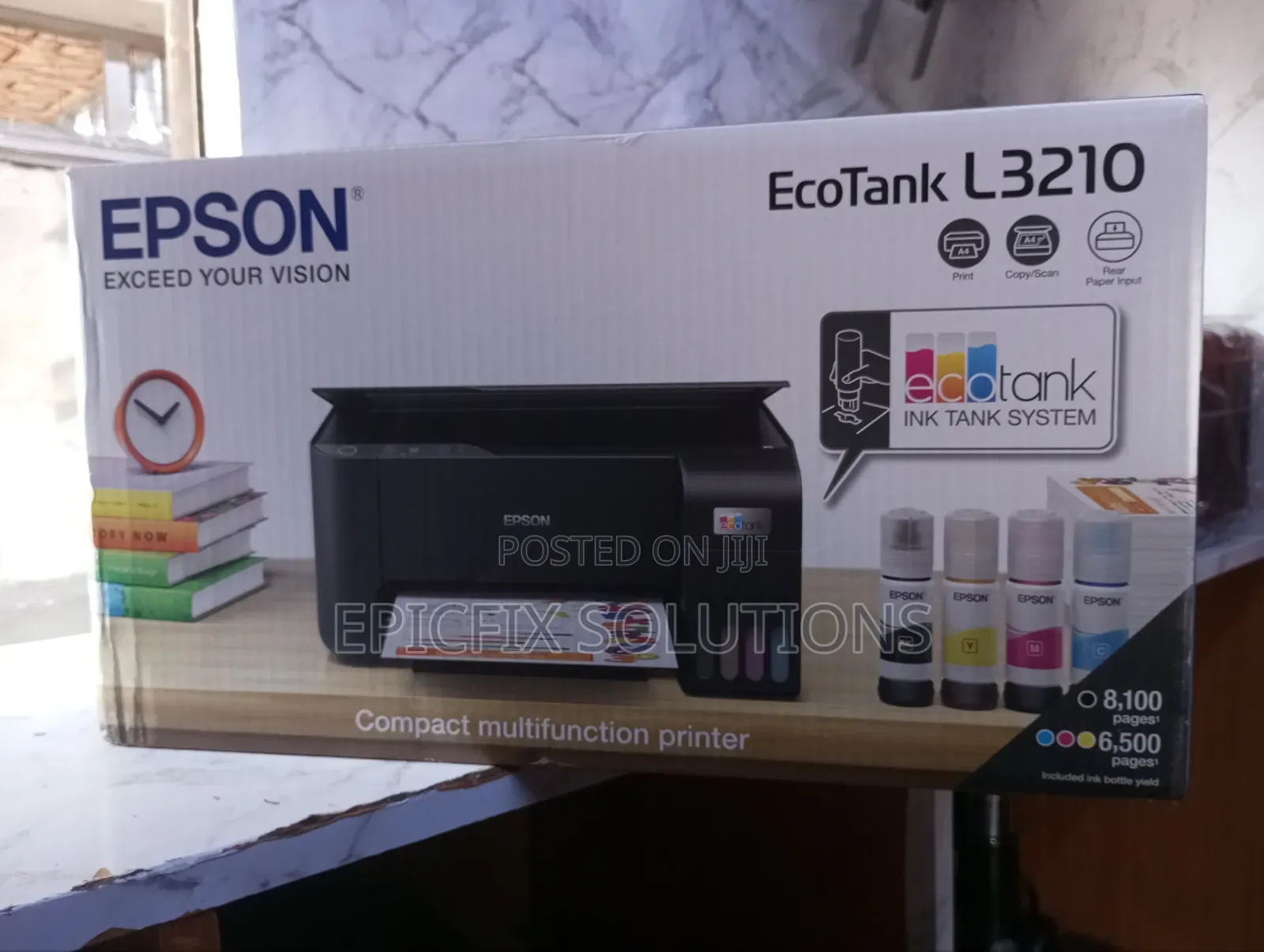 Epson Rear Paper Input L3210 A4 Brand