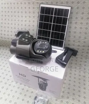 Verfied-Ubox Sd320 4g Dual Lens Outdoor PTZ Solar Camera