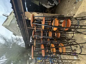Wooden Mahogany Round Stools