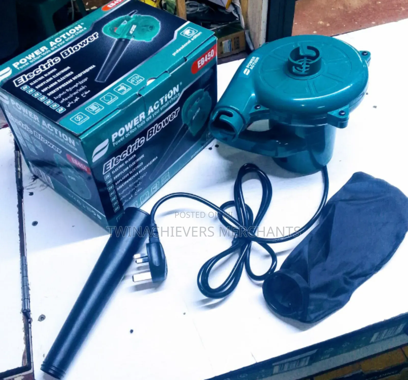 Heavy Duty Electric Dust Blower 450w(Poweraction)