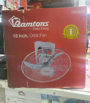 Brand New 18 Inches Ramtons Orbit Fan