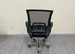 Black Modern Mesh Chair Office Chair Rd3w