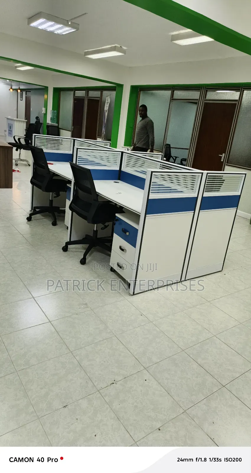 Modern Imported Modern 4 Way Workstation