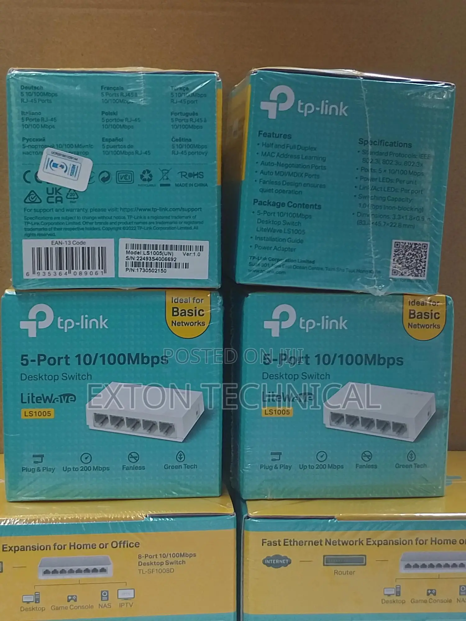 Ls1005 Tp-link Compact Designed 5-port Switch