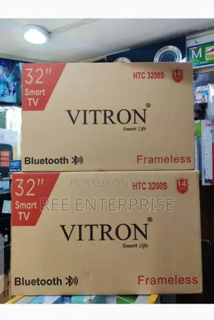 Smart 32 Inch Vitron Android Frameless Tv