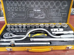Tolsen 15141 24-Piece 1/2" Socket Set