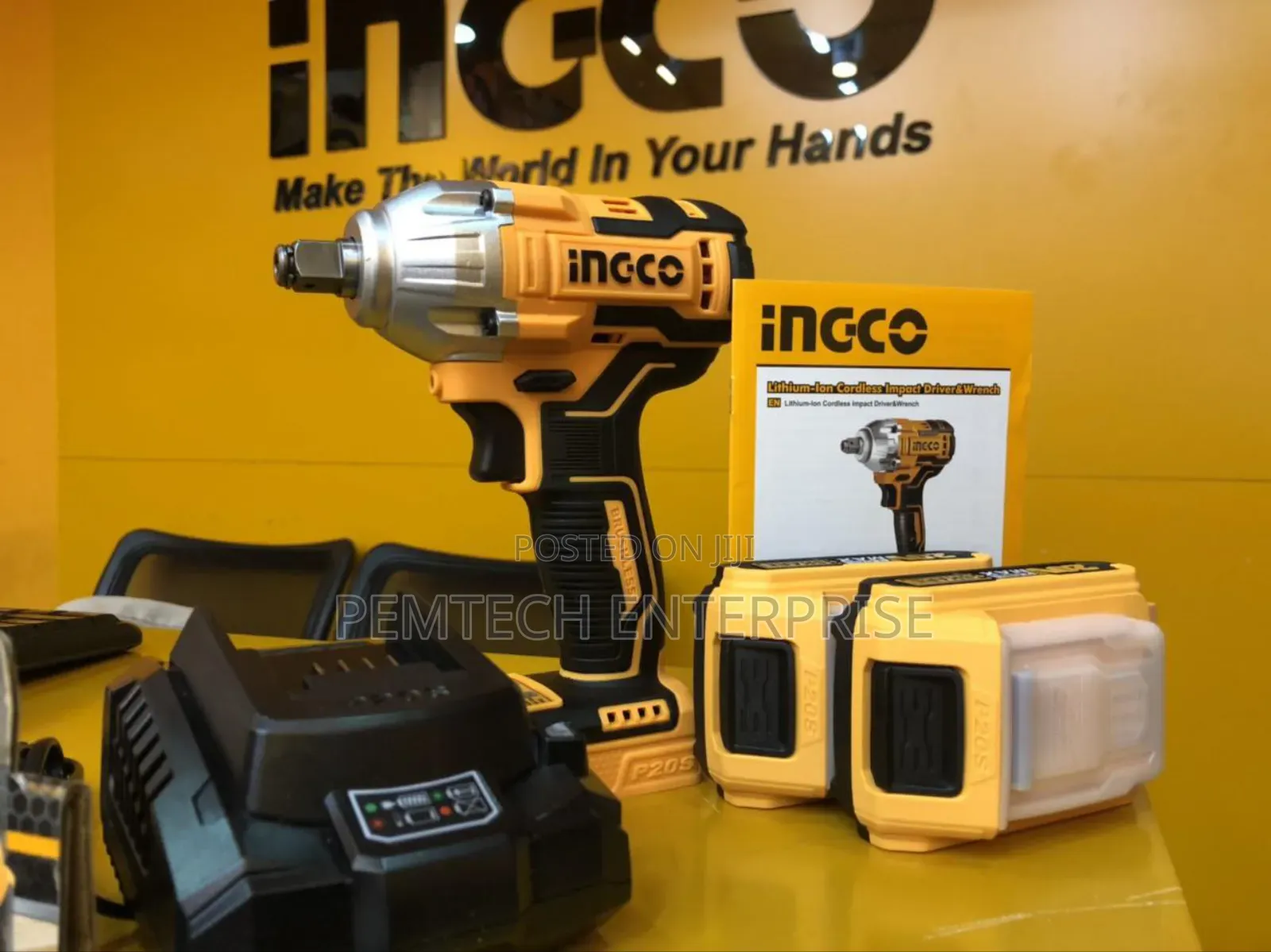 Ingco Ciwli20208 20v Lithium-Ion Battery Screwdriver