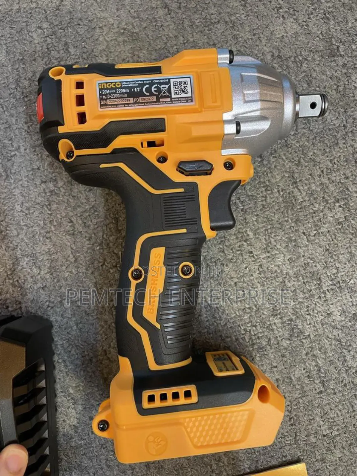 Ingco Ciwli20208 20v Lithium-Ion Battery Screwdriver