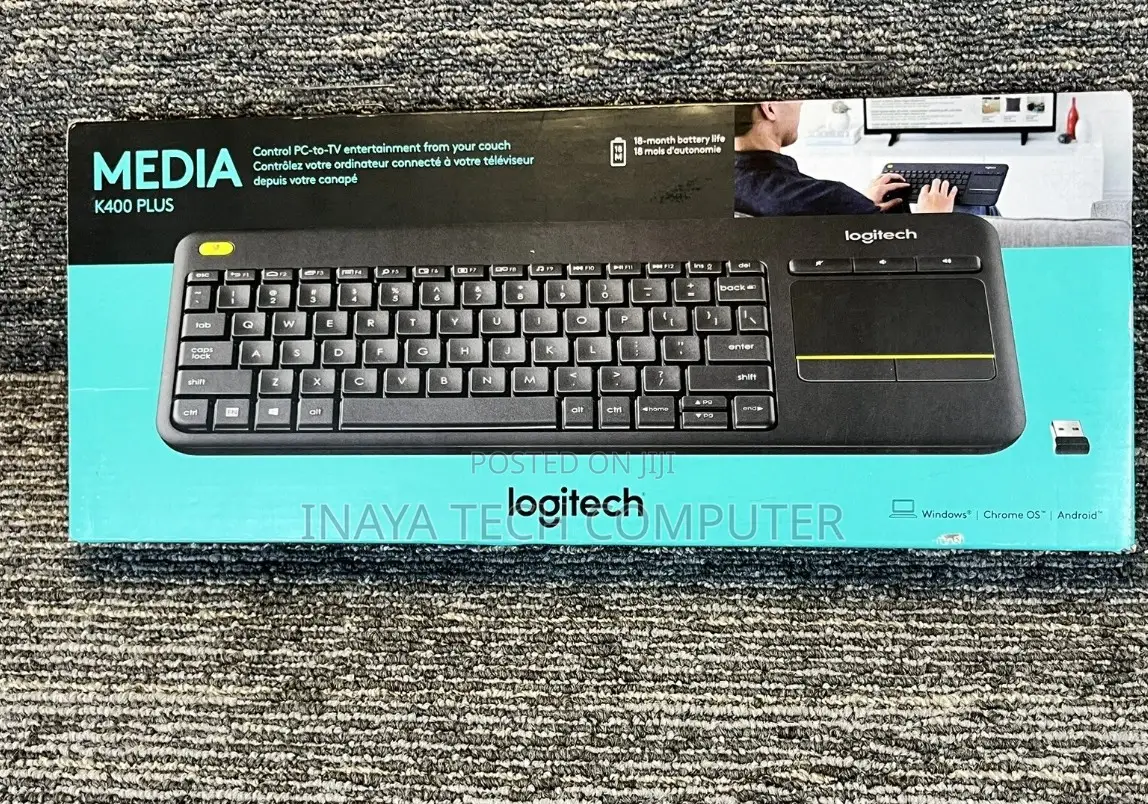 Logitech Plus Wireless Keyboard With Touchpad