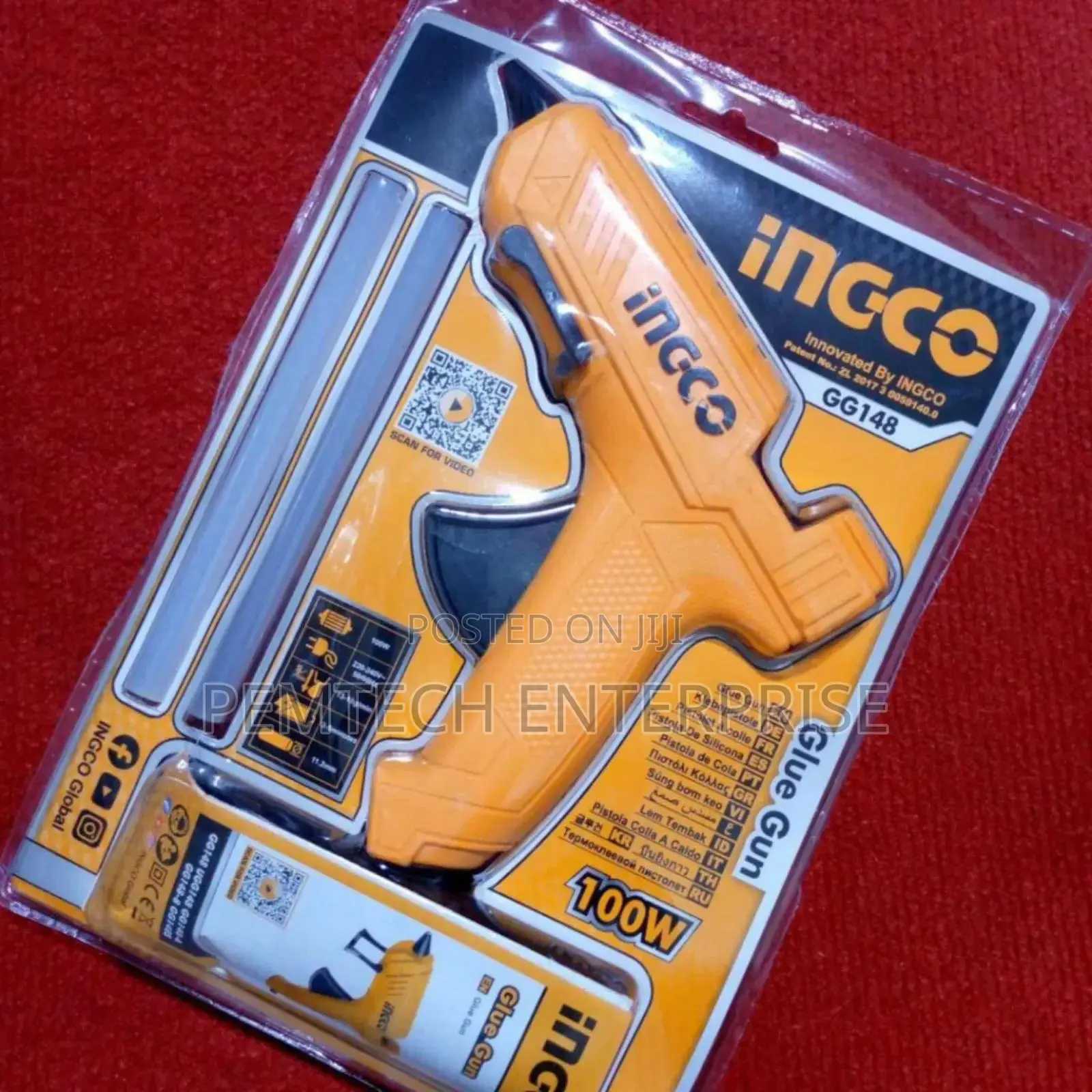 Ingco Gg148 100w 220v Glue Gun -