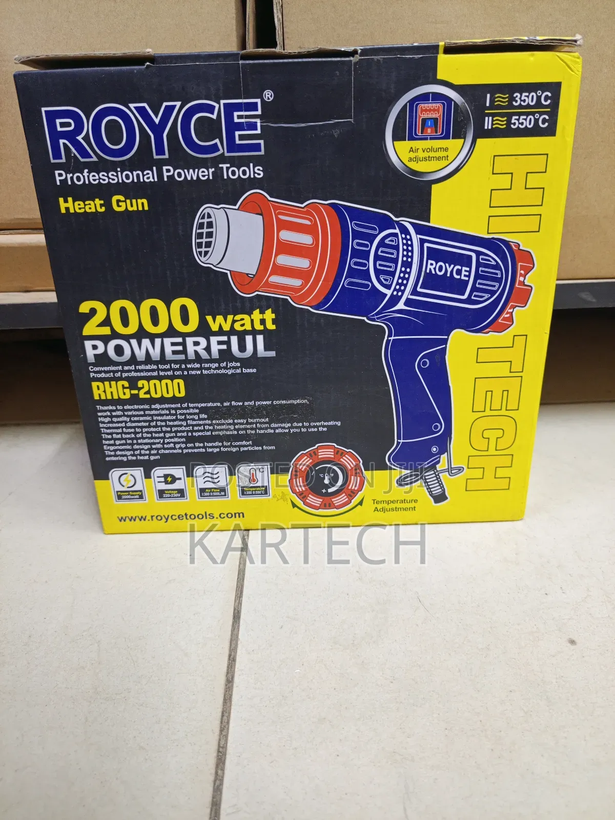 Royce Professional 2000watts Heat Gun