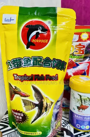 Premium Tropical Fish Food for Beautiful Aquariums